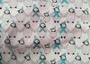 oneOone Cotton Poplin Dusty Teal Green Fabric Kawai Sewing Material Print Fabric By The Yard 42 Inch