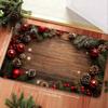 Wood-Grain Design, Pine Tree Pattern, Entry Door Carpet Home Decoration, Bathroom Anti-Slip And Stain-Resistant Floor Mat