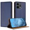 For Oppo Reno14 5G (China)/Oppo Reno14 5G (Global) Case L-Shaped Grid Pattern Leather Stand Phone Cover with Card Slots