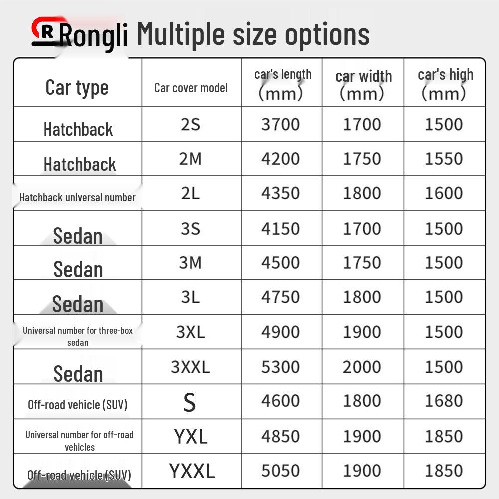 

Универсальный всесезонный водонепроницаемый чехол для автомобиля с бархатной подкладкой YXL