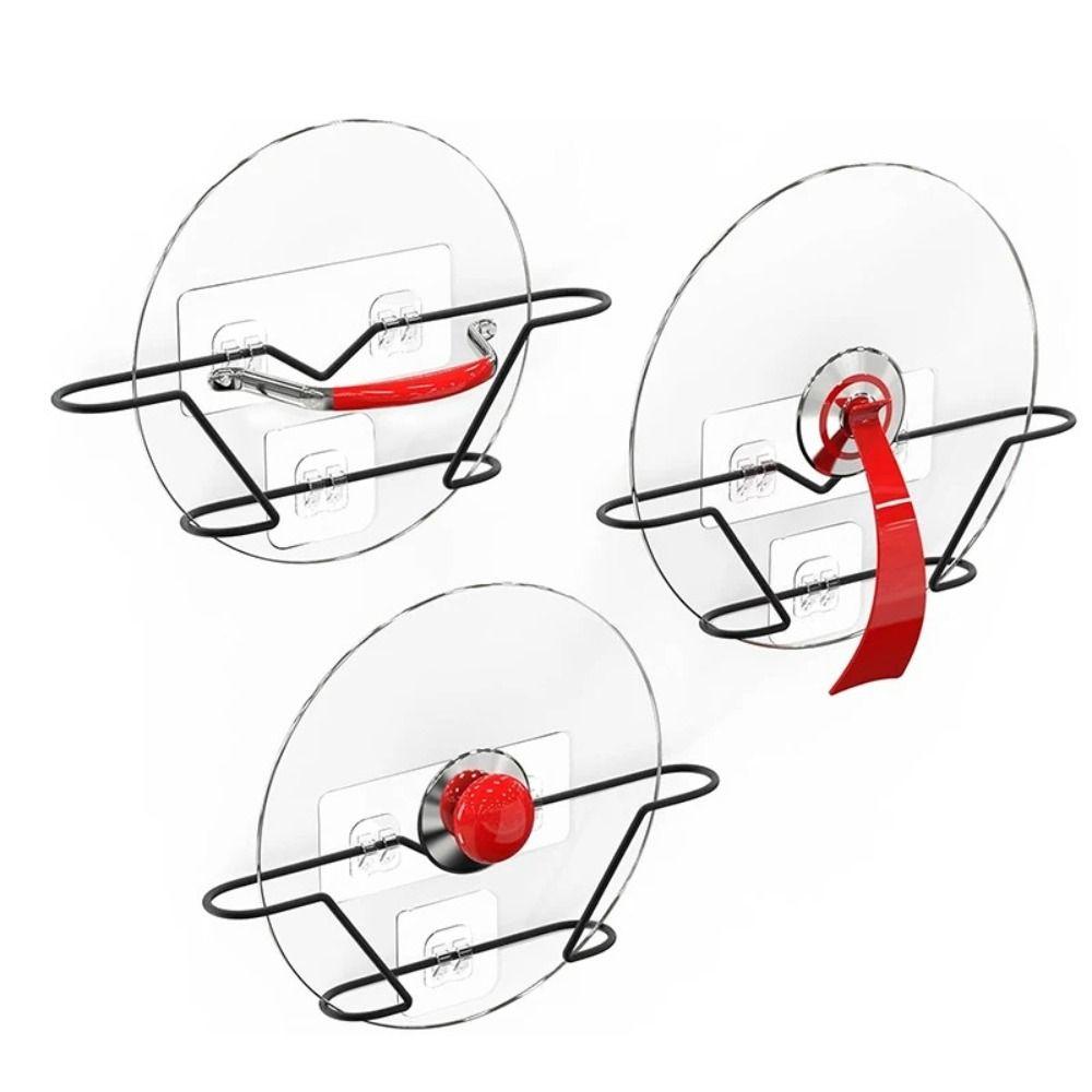

Hanging Holder Pot Lid Holder Wall-Mounted Kitchen Storage Rack New Storage Rack