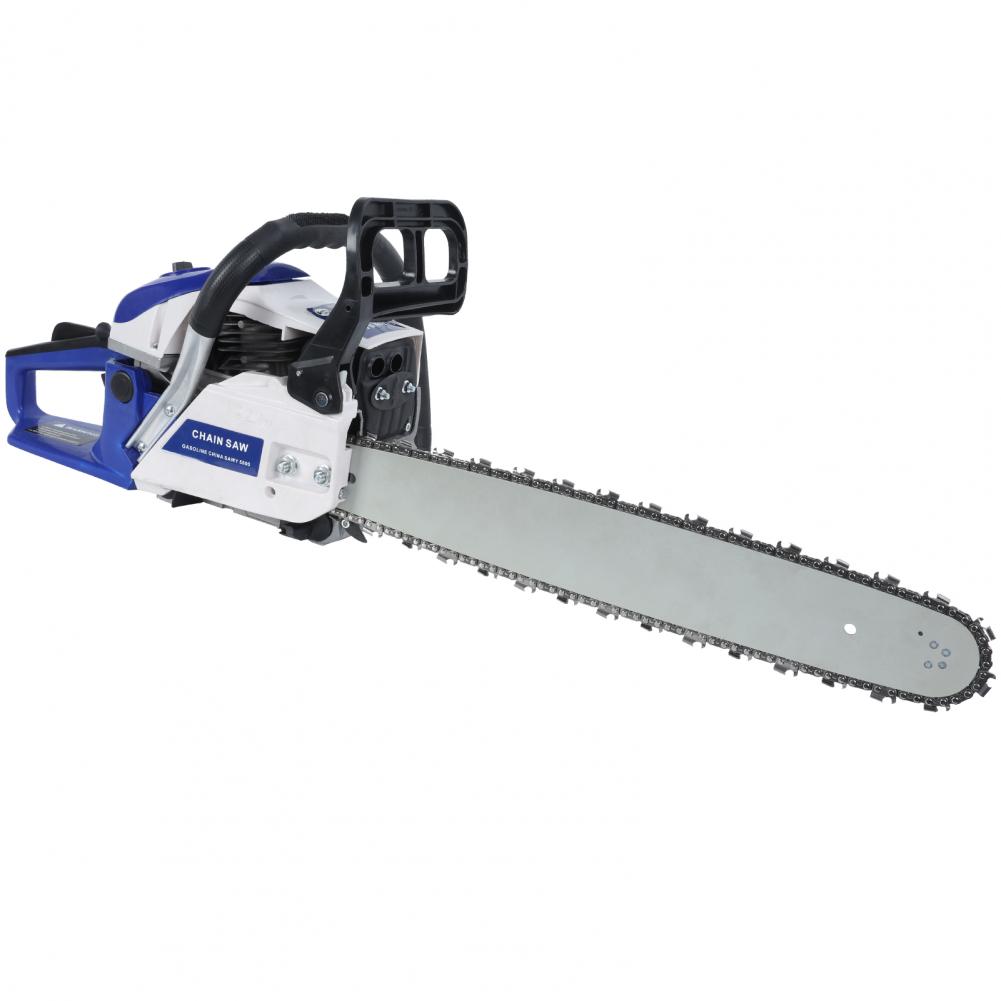 58cc Gas Chainsaw, 20 Inch Gas Powered Chainsaw, 2-Cycle Handheld Gas Chain, High-Power Logging Saw for Wood Cutting and Tree Tr