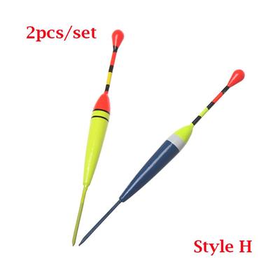 2PCS Outdoor Slip Drift Tube Assorted Sizes Floats Bobbers Indicator Light Stick Floats Ice Fishing Lure Float