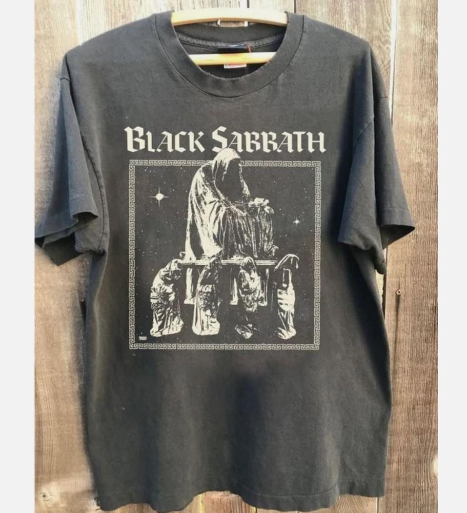

Black Sabbath Band Tshirt, Gift for Men Women Unisex Tshirt Reprint S-4XL M