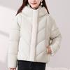 Fashion Winter Jackets Woman Short Parkas Hooded Plus Size Loose Thick Warm Outerwears Women's Coats