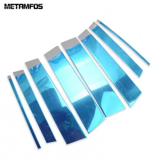 For Toyota Highlander Kluger XU70 -2025 2026 Stainless Window Center B C Pillar Posts Cover Trim Accessories Car Styling