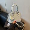 Bag Women 2025 Summer New Fashion Retro Portable Shell Bag Simple Casual One Shoulder Crossbody Bag Women