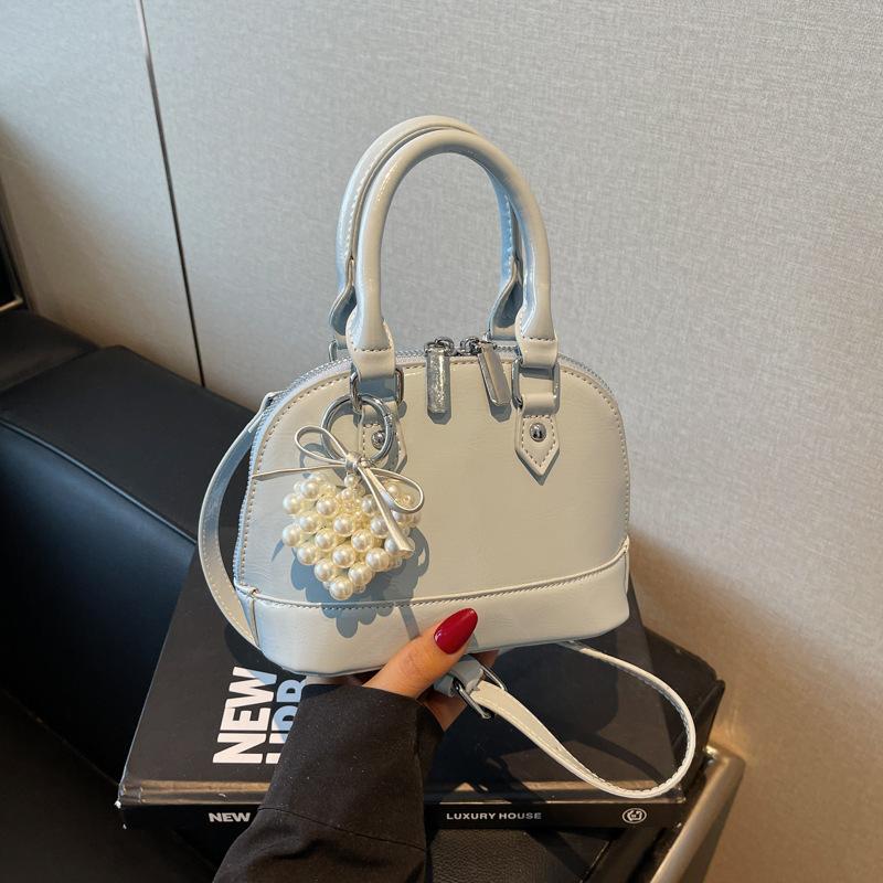 Bag Women 2025 Summer New Fashion Retro Portable Shell Bag Simple Casual One Shoulder Crossbody Bag Women