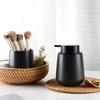 Umlaca Foaming Ceramic Hand Soap Dispenser, Stylish Manual Refill, Wide Mouth, Press-Type Foaming Detergent Bottle, Suitable for Kitchen, Bathroom,