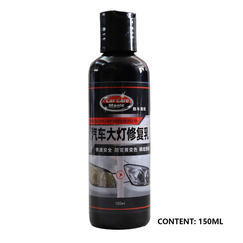 Innovative Headlight Repair Polish 150ml Headlight Restore And Protect Liquid Protective Headlight Restorer For Oxidation