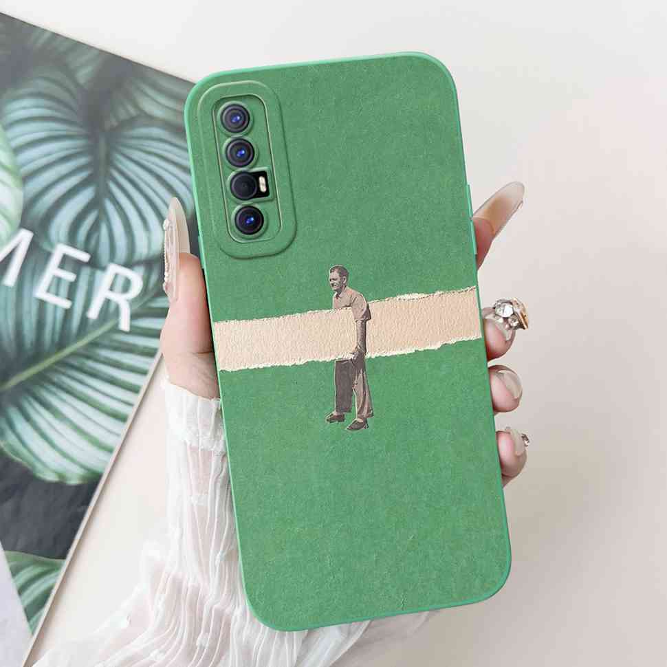 New Design Case For Oppo Reno3 Pro 5G CPH2009 Protective Silicone Soft TPU For Oppo Reno 3 Reno3 Pro 5G Phone Cover Shell Case