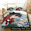 3D Print Anime Edens Zero Bedding Set Duvet Cover Bed Set Quilt Cover Pillowcase Comforter King Queen Size Boys Adult Bedding S