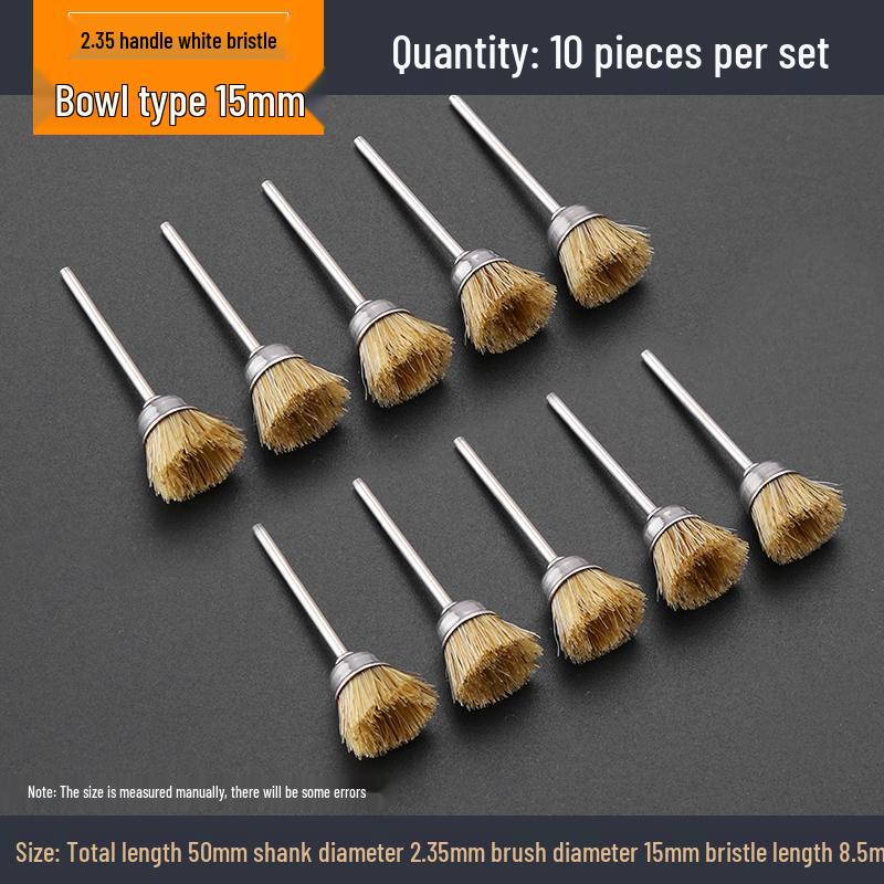 Electric Grinder Steel Wire Brush Polishing Head for Rust Removal and Walnut Polishing