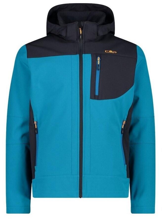 

Куртка CMP мужская софтшелл с отстегивающимся капюшоном (3A01787N) риф-антрацит 46