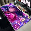 Colorful Anime Mouse Pad O-oshi no Ko E-sports Gamer Desk Mat kawaii carpet Laptop Game Accessories Large Mousepad For Best Gift