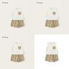 Cartoon Kids Summer Vest And Shorts Set With Cotton Fabric For Ages 3 To 8