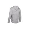 Under Armour Crosswind Hoodie With Kangaroo Pocket Men Hoodie Grey White 1329291-112