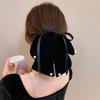 Elegant Velvet Red Preals Hair Clips Bowknow Bridal Hair Accessories Women Headwear Spring Barrette Hair Styling Accessories