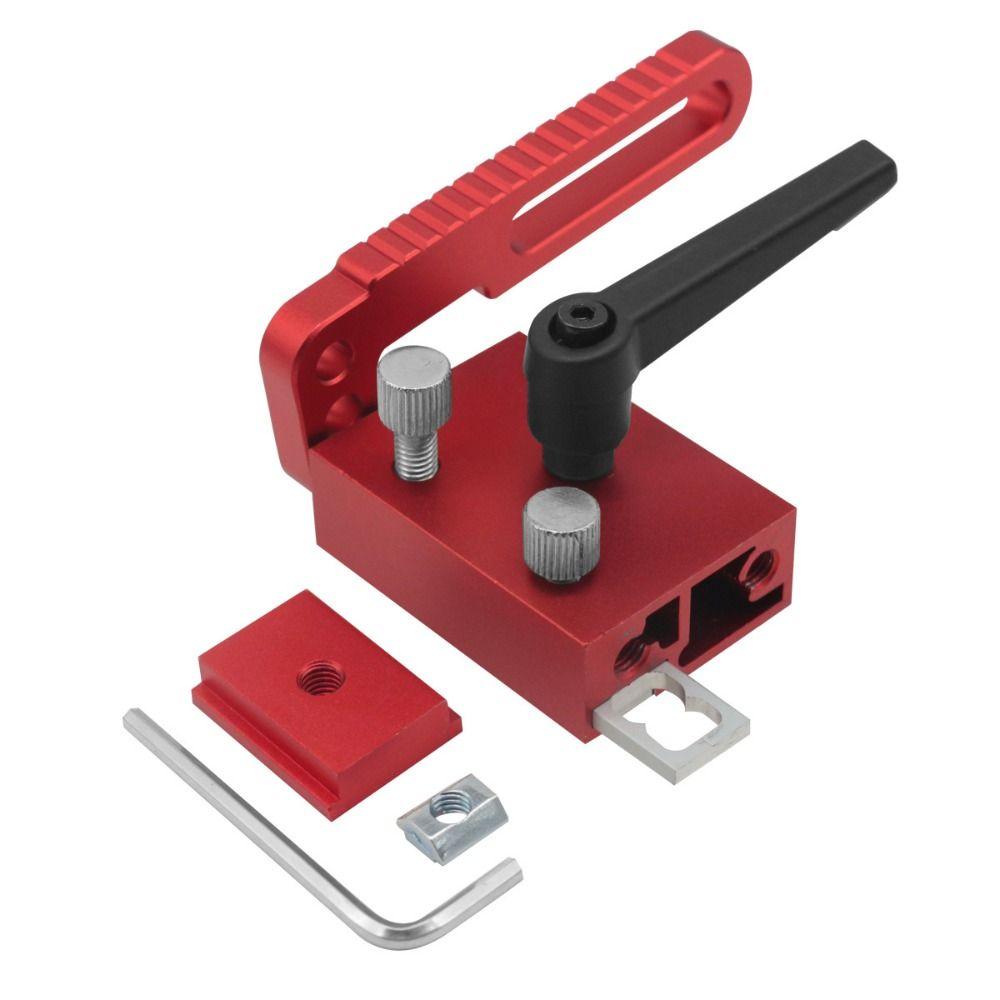 Type 75 Stop Fence Aluminum Zinc Zinc Alloy Miter Track Stop Woodworking Limiter Standard T-track