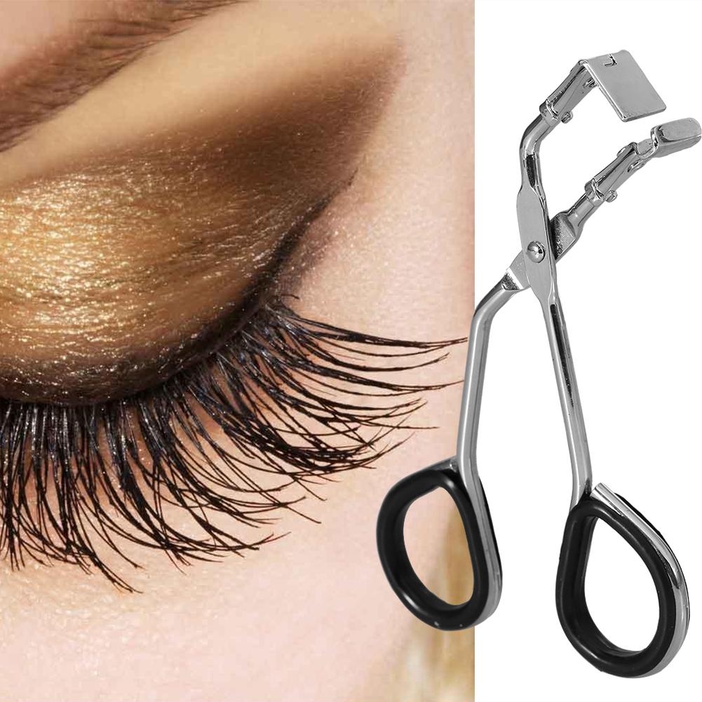 1Pc Fashionable Stainless Steel Eyelash Curler Lashes Curling Clip Cosmetic Makeup Tool