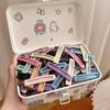 6Pcs  Practical Versatile Morandi Color Bb Hairpin Hair Side Clips For Women Girls Hair Accessories