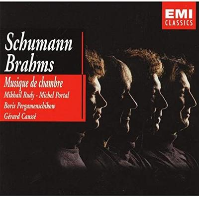 CD SCHUMANN, BRAHMS, RUDY, PORTAL; CAU - Musique De Chambre  724358530025 Japan Classical Used