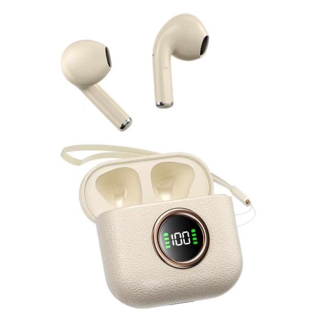Sport Bluetooth Earbuds With Battery Display For Running And Workout