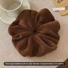 Vintage Solid Color Large Hair Scrunchies For Women Girls  High Absorbency Plush Elastic Hair Rope Sweet Hair Accessories
