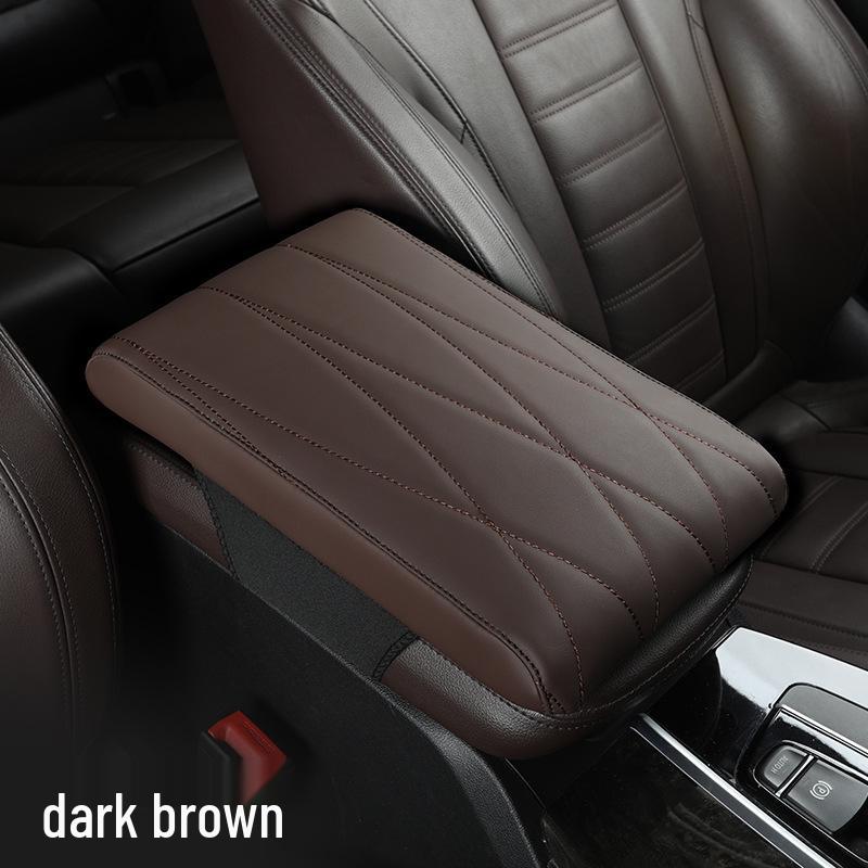 2023 Universal Xuanhuang T21 Striped Nappa Leather Armrest Pad with Memory Foam