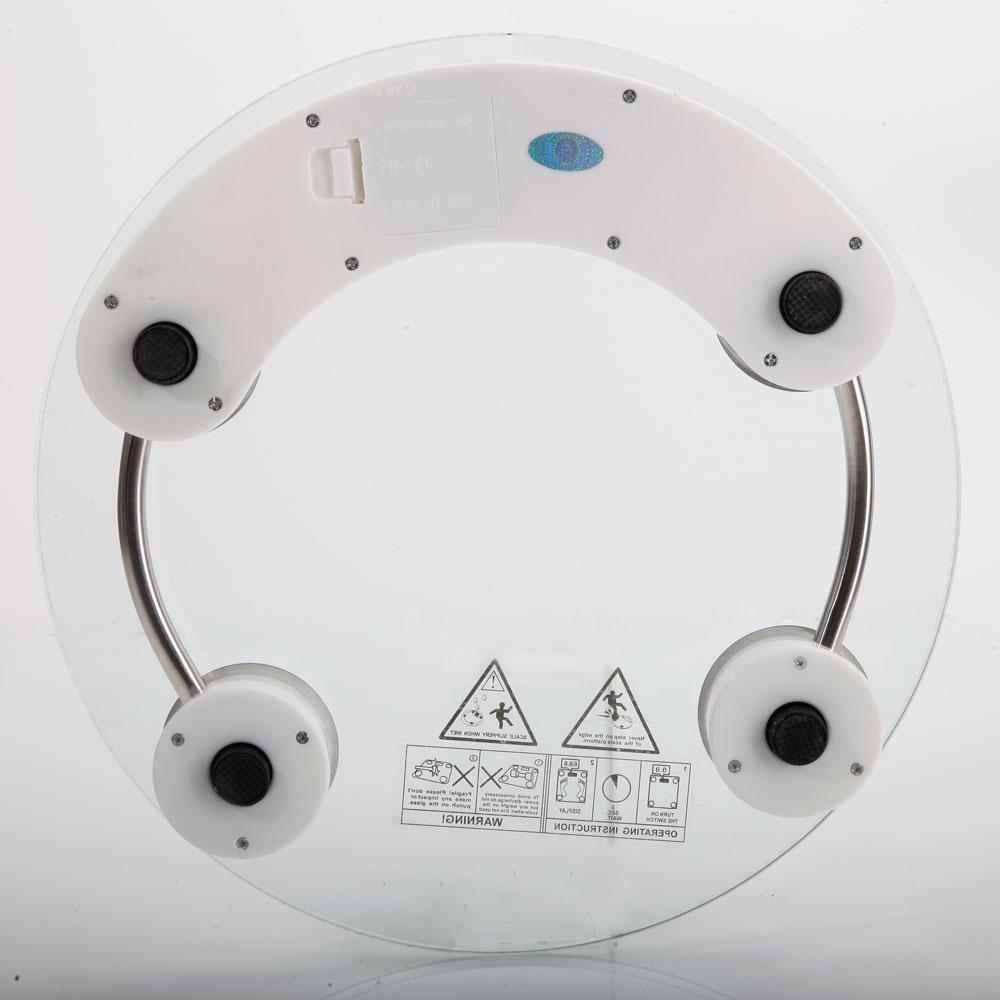 180KG/100G High Strength Toughened Glass 4-Digits LCD Display Electronic Weighting Scale