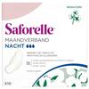 Serviettes Hygiéniques - Saforelle - Nuit En Coton Bio - 10 Unités - Absorption Naturelle - Anti-fuites