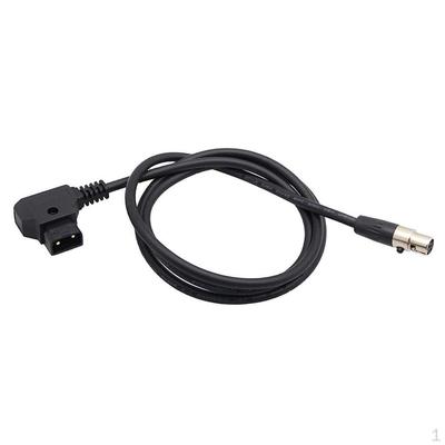 Male XLR Female Adapter Power Cable For Camera Monitor