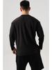 Men's Quick-Dry Striped V-Neck Long Sleeve Loose Fit Sweatshirt