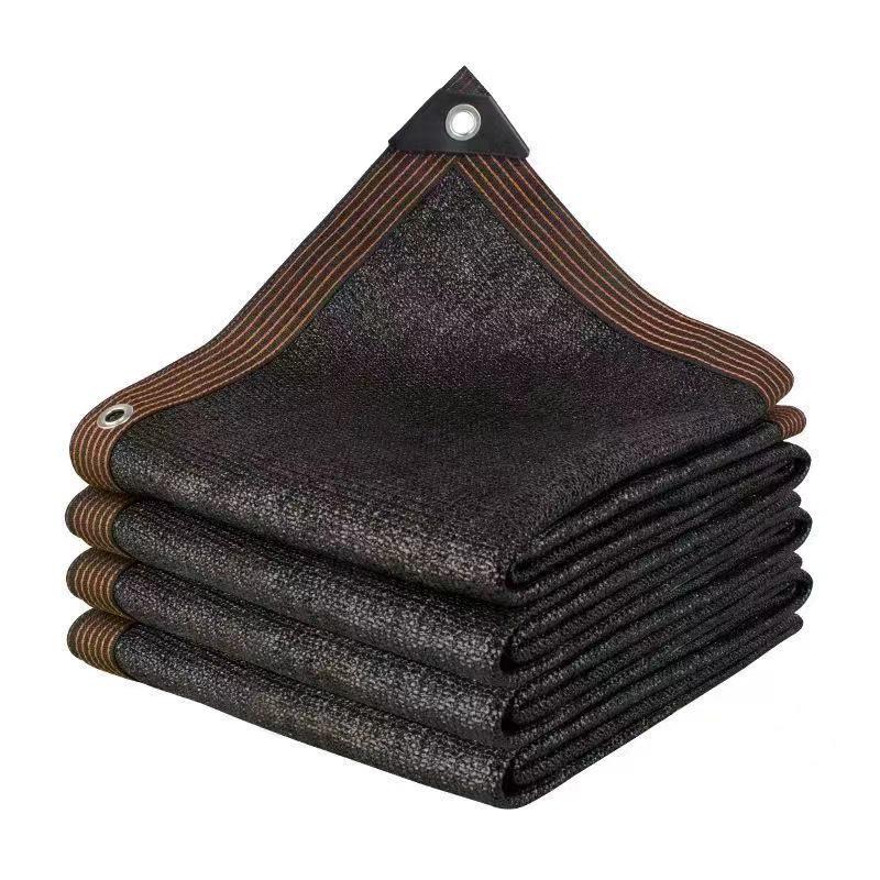 High Temp Resistant Thickened Black Shade Net for Sun Protection