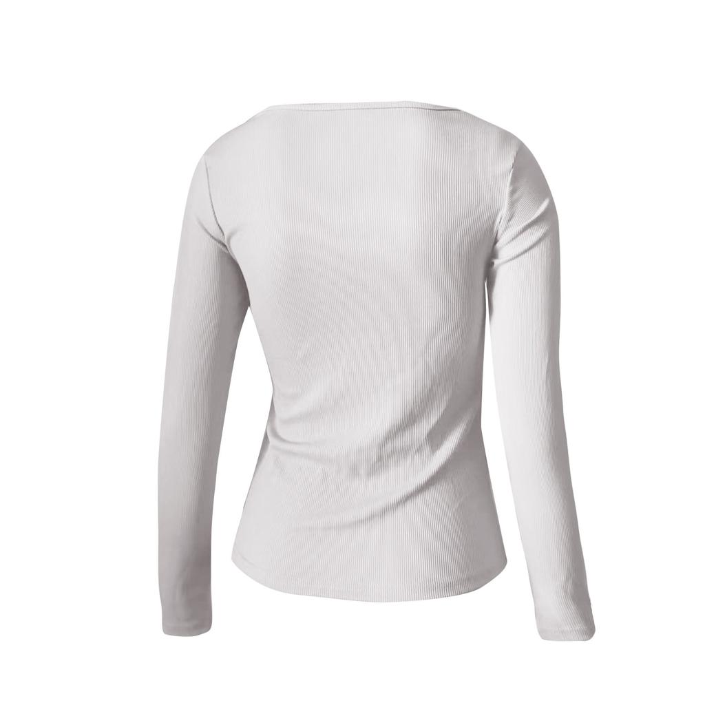 Women's Fashionable And Sexy Chest Hollow Short-sleeved Ribbed Tops