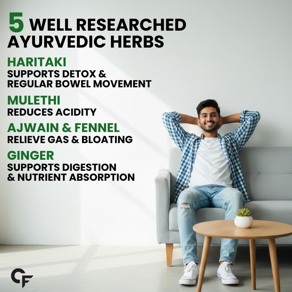 Carbamide Forte Isabgol Powder 225gm Psyllium Husk With Haritaki Ajwain Fennel Fiber Supplement