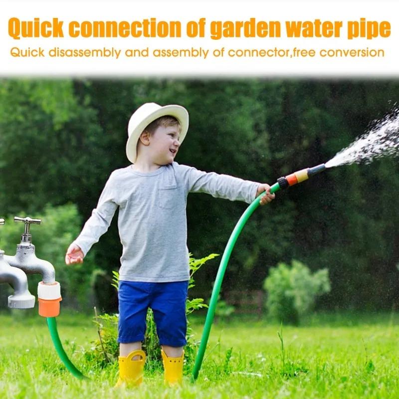 Universal Faucet Interface Water Hose Quick Connectors Backflow-proof Irrigation Fast Joints Garden Watering Pipe Accessories