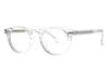 Alloaiweeo [Aloxrounz] Ar7003A C3 Vintage Frame Round Clear Transparent Horn-Rimmed Glasses