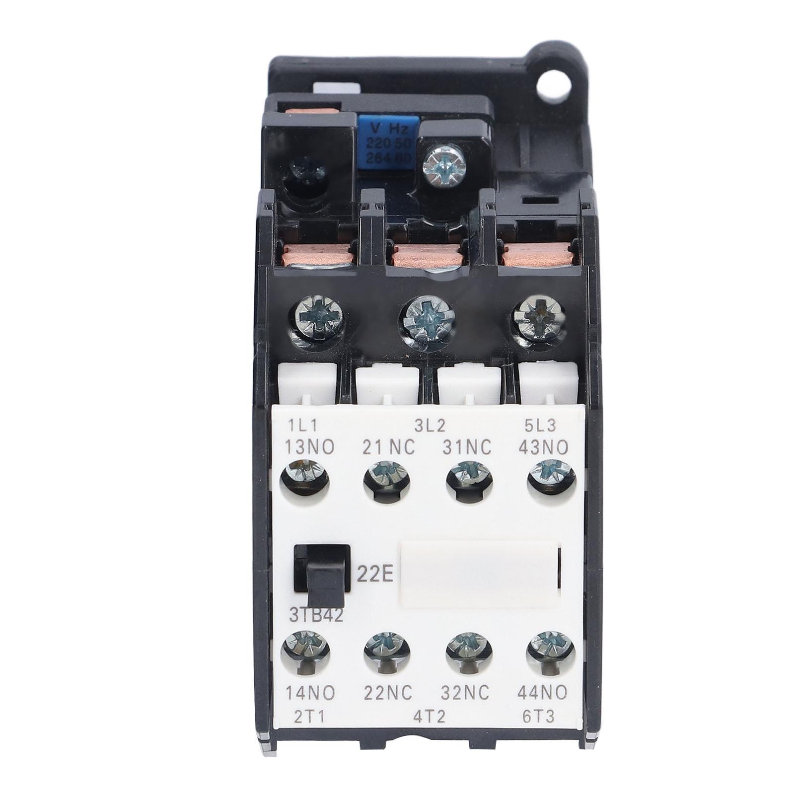 

AC Contactor 2NC+2NO DIN Rail for Residential On Off Power Supply 16A 3TB42 220V 50Hz