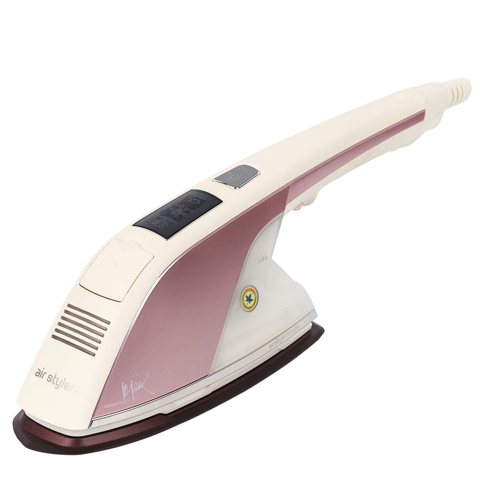 

MEDIK Styling Steam Iron on Hanger Wrinkle Removal Dry Steam 2WAY Silk Cashmere Pink Disinfecting, Deodorizing, SBZ-BR10APK