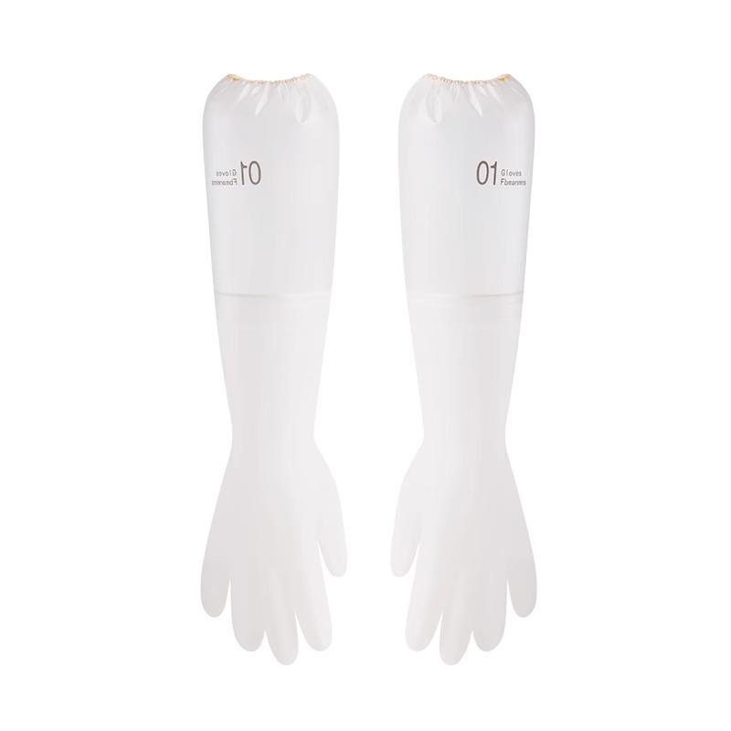 Strapazierfähige Latex-Spülhandschuhe für Damen - Dicke, wasserdichte Reinigungshandschuhe und Wäscheschutz
