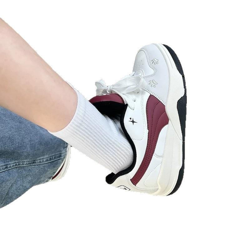 Hong Kong style sports and leisure board shoes student child spring new original platform bread shoes