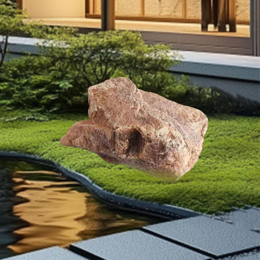 Roccia Paesaggistica Artificiale Finto Arenaria Leggera Texture Naturale Pietra di Simulazione per Ufficio