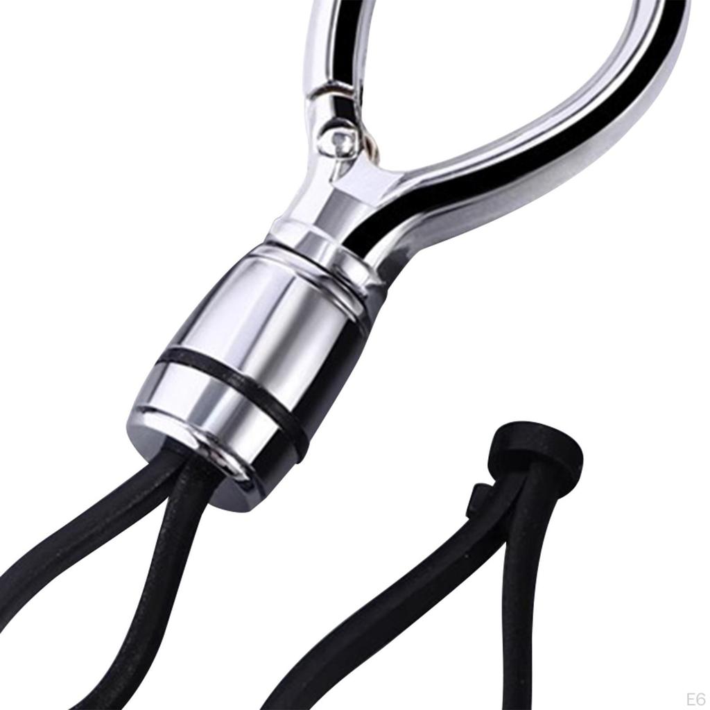 Car Fob Keychain Motorcycle Anti Lost Universal Key Holder Business Metal