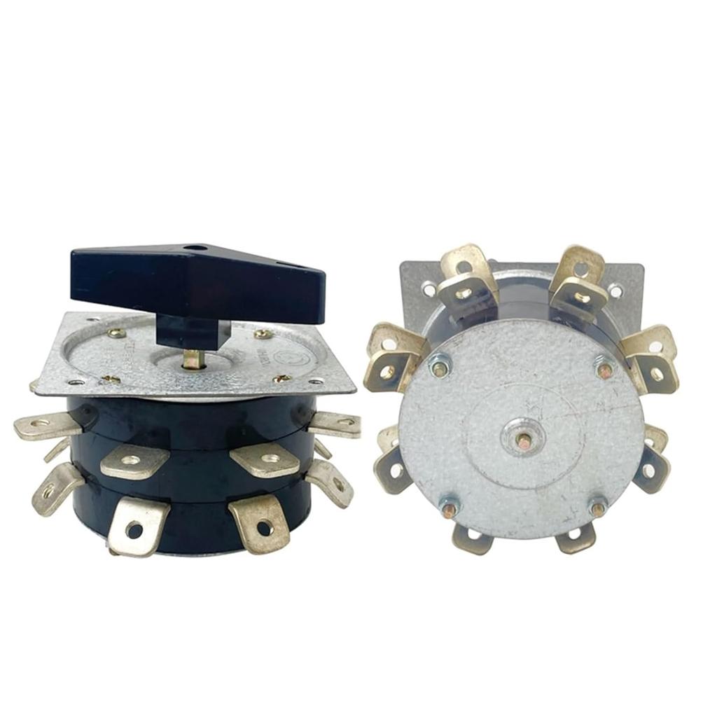 Elektrische Schweißmaschine Schalter Schweißer Nockenwähler 63A 2 Pole Drehbar 8 Positionen KDH-63/2-8 Rotierender Transformator