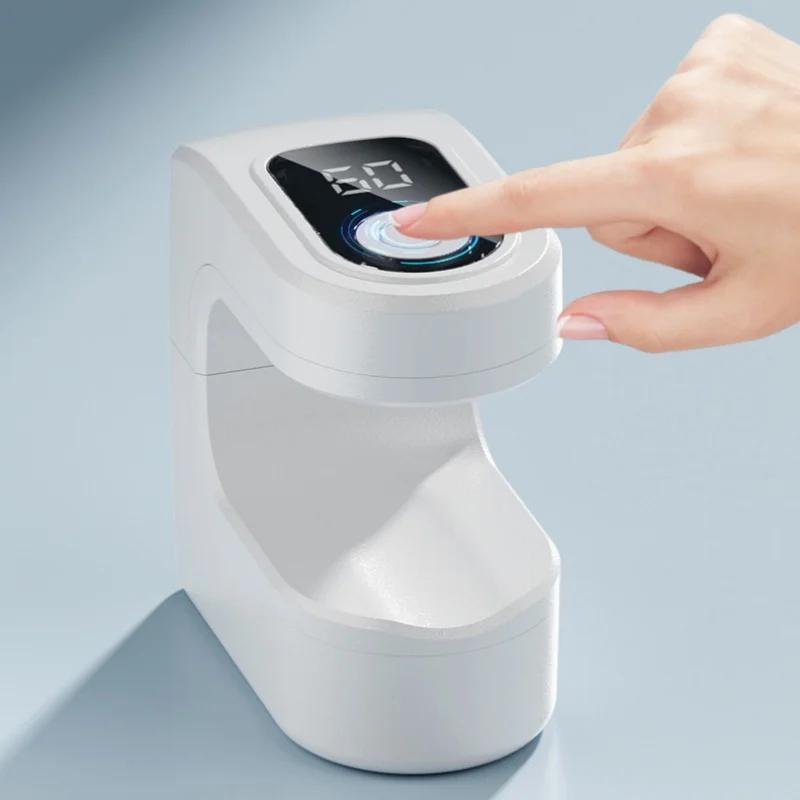 Portable Candy Nail Dryer Lamp Mini Quick Drying Manicure Phototherapy Machine Rechargeable with LCD Display Nails Curing Tool