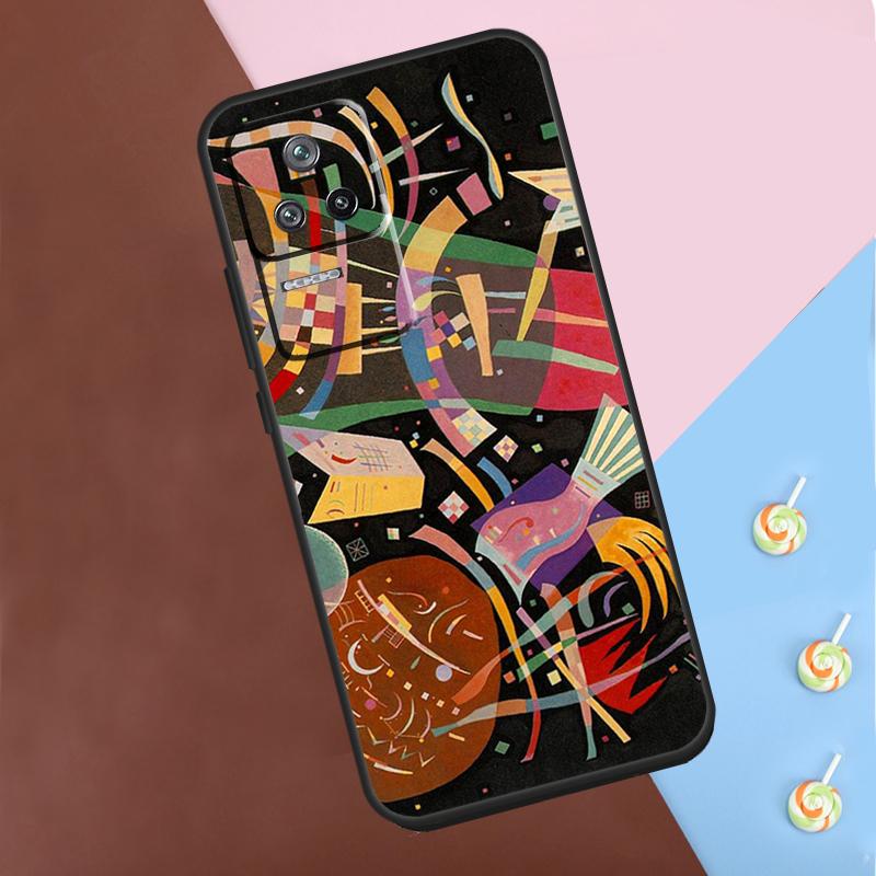 

Wassily Kandinsky Abstract Artistic Case For Xiaomi 13T Pro 14 12T 11T 12 13 Lite POCO F5 X3 X4 X5 X6 Pro M6 F3 F4 M5s Cover POCO X6 Pro