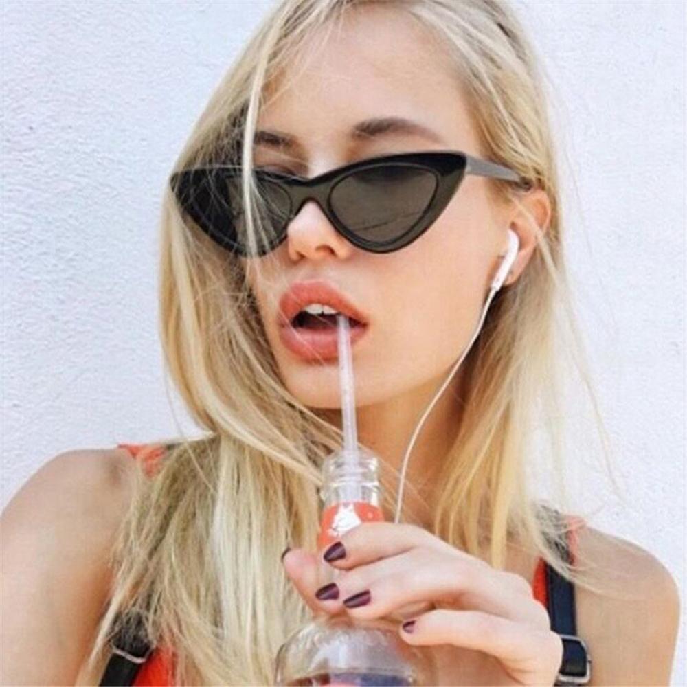 1Pc Retro Cat Eye Sunglasses for Women Small Frame Eyewear Retro Sunglasses UV400 Trendy Fashion Streetwear Accessories Hot Sale