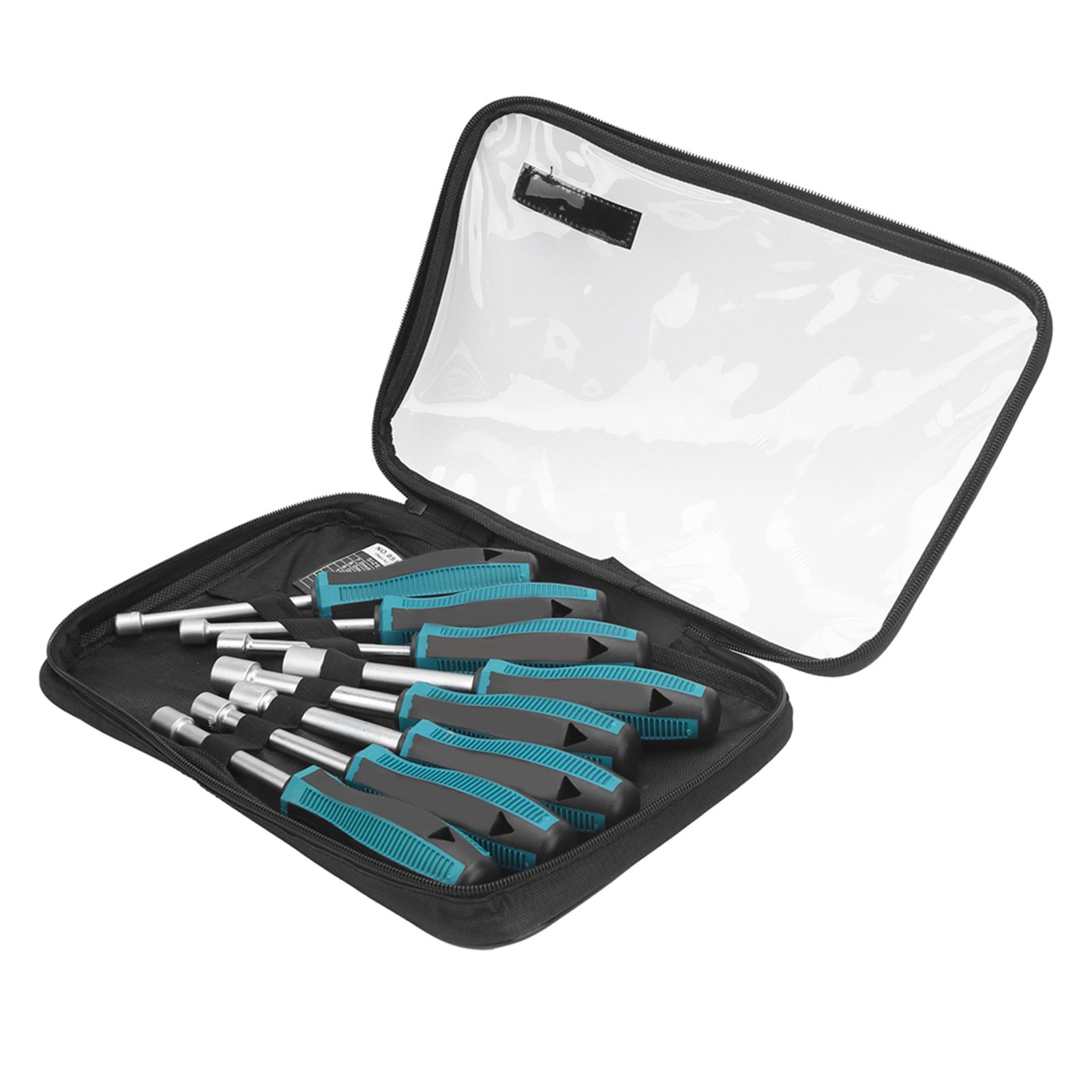 

8Pcs set Hex Socket Screw Driver Sleeve Screwdriver Steel NonSlip Handle Hand Tool