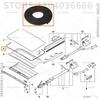Per 1995-2023 E38 E39 E60 E65 E71 E90 F01 F10 F12 F16 F90 G11 G12 G30 Serie 5/7/X6 BMW Guarnizione Tetto Apribile Lunghezza 2980 Mm 54107245551